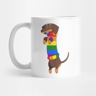 Dachshund Pride - Pride Flag Mug